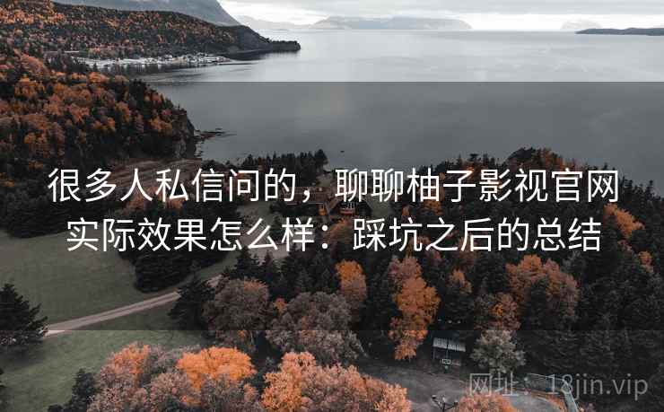 很多人私信问的，聊聊柚子影视官网实际效果怎么样：踩坑之后的总结  第2张